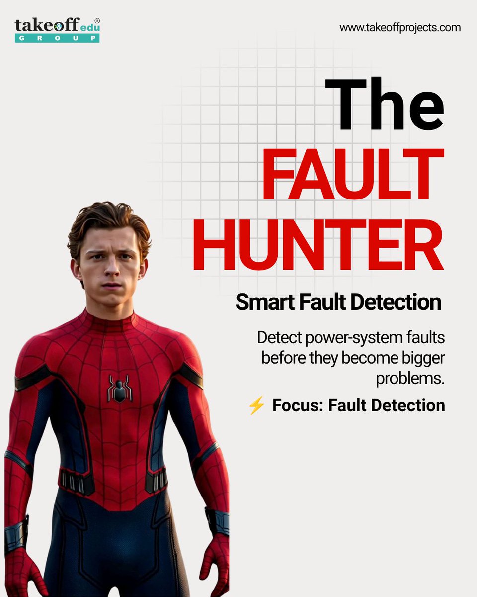 takeoffedugroup's tweet photo. 🦸 AVENGERS OF THE SMART GRID ⚡

Make your EEE project smarter with:
🔮 Load Forecasting | 🚨 Fault Detection | 🤖 Grid Automation

🎓 Get EEE Project Guidance
📞 +91 9030333433
🌐 https://t.co/ORPpSE3cRO

#TakeoffProjects #EEEProjects #SmartGrid #PowerSystems #Tirupati https://t.co/6dfYyFAgue