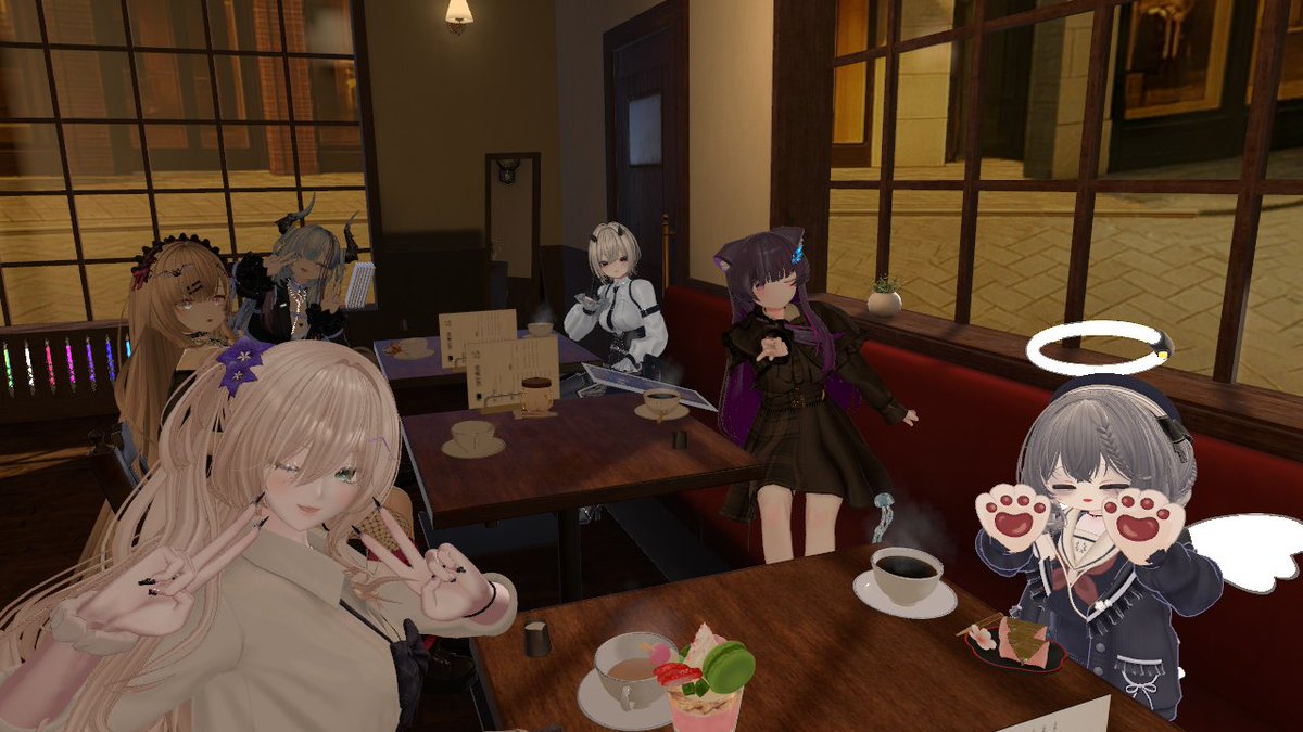 Twilight_kaihen's tweet photo. 本日イベントは無事終了いたしました。
ご来店いただいた皆様ありがとうございました！
おかげでとても楽しいイベントになりました！！
またのご来店をお待ちしております。
#改変喫茶_Twilight https://t.co/tmAi42Ssov