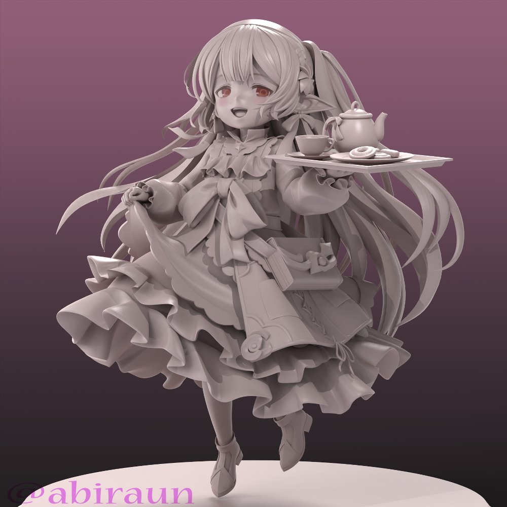 abiraun's tweet photo. マギラフリラ、途中まで制作。 https://t.co/IHGrxwV2bk