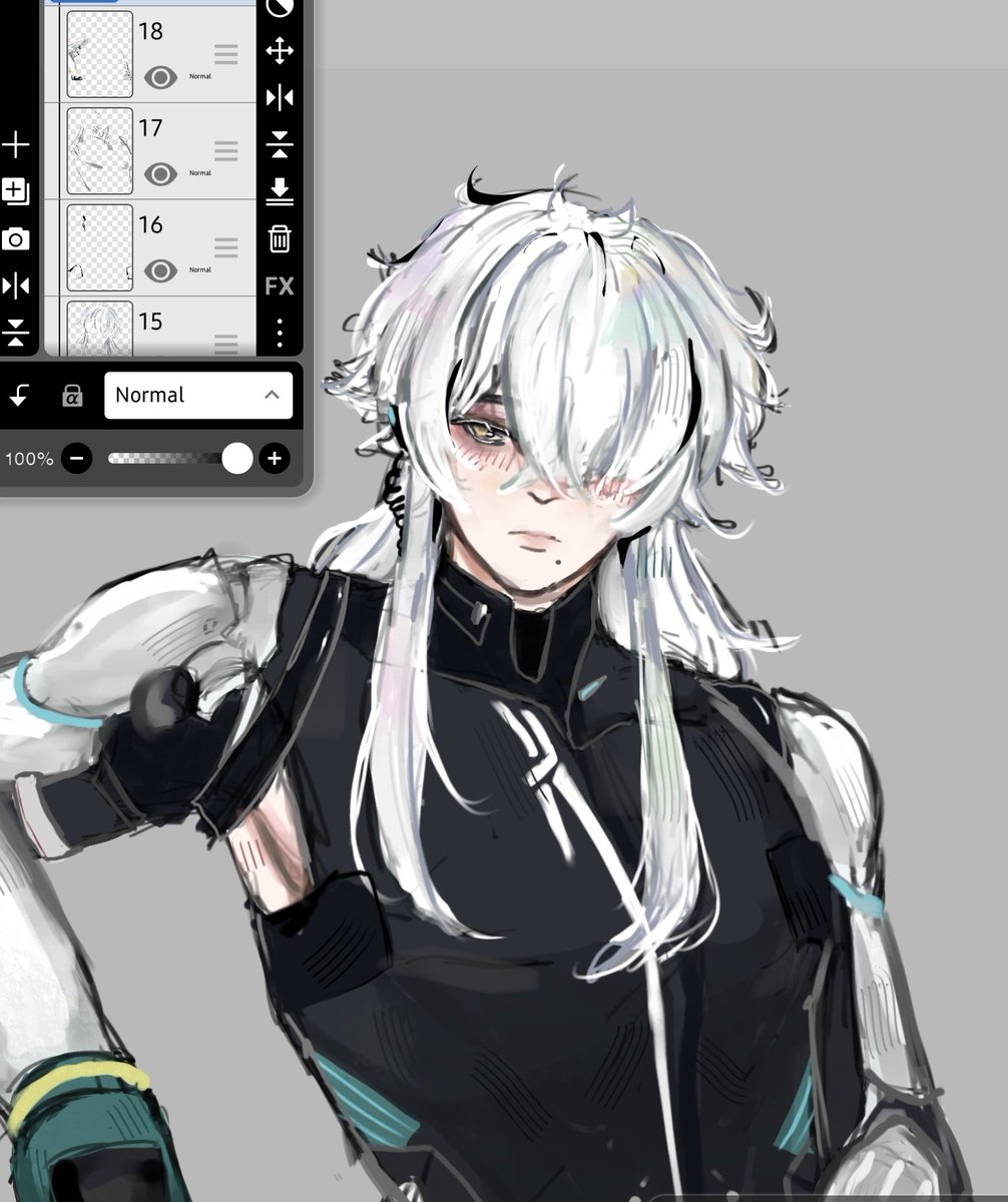 M4elie's tweet photo. Day 3 hair down.....
#Wanshi #punishinggrayraven https://t.co/JEKeLugqZx
