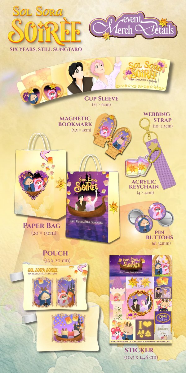 sungsho_ina's tweet photo. Here we gooo! Here are the details for our merch!

We’ll be closing the RSVP form on October 5. If you’re having any difficulty signing up, feel free to DM us!

See you soon, guys! #SolSoraSoiree https://t.co/gQPebi69x9