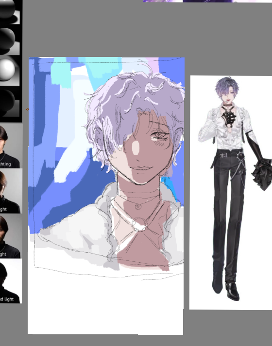 Poyo879461's tweet photo. I have to re-learn the art fundamentals because my teacher says I lack value...so I am using Uki to help me learn #VioletAltlier https://t.co/0fnsGOdMZD