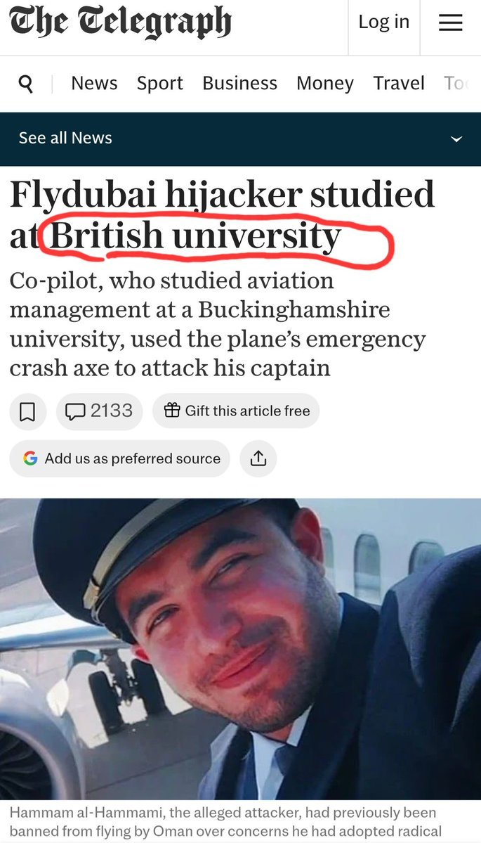 Paco040266's tweet photo. @Majidx___ Now we know WHERE he was radicalised.
#FlyDubay https://t.co/yuB3oMOhCZ