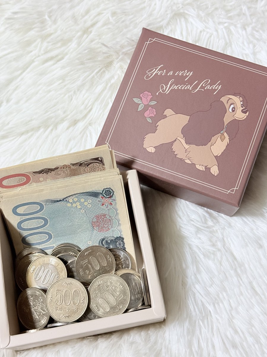 ms_kd_a's tweet photo. 今季開幕したときになんとなく
ヒット打ったら500円、ホームランは1000円って決めてこの箱に入れてたんだけど今日までちゃんと続いて60500円になってたよ·͜· ︎︎ᕷ

今季もお疲れ様でした🙂‍↕️⚾︎⟡.· https://t.co/d7yKOxyuT7
