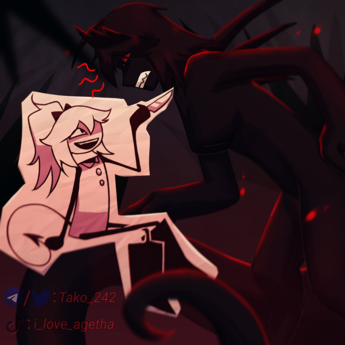 tako_242's tweet photo. Mmm... I don't like it
––––– ·

🩸&amp;🔪(not a ship) 
#fpe  #Alicefpe #Rileyfpe #fundamentalpapereducation #Alice #riley #katieverse https://t.co/IG0DESp3mq