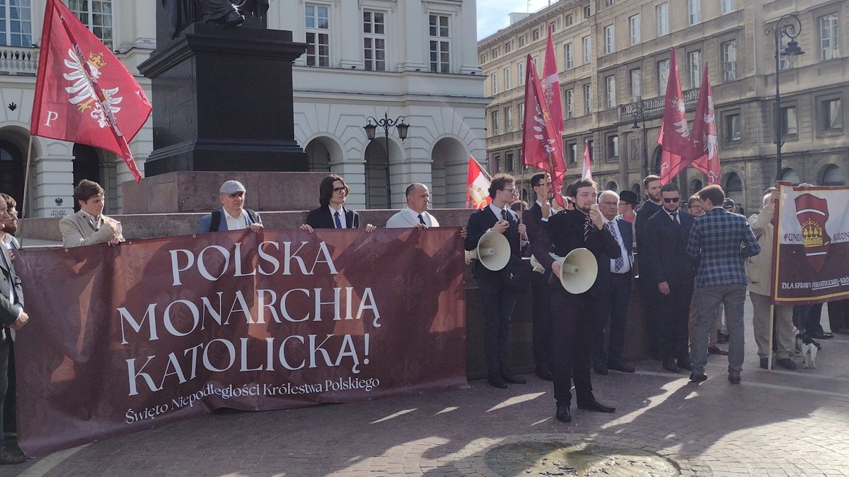 ZMReakcyjny's tweet photo. Święto Niepodległości Królestwa Polskiego AD 2026 https://t.co/nvHMDGFih1