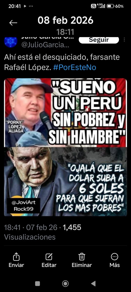 OrlandoAleman6's tweet photo. @el_analista2020 KÁKANISTA, enfermo mental, mejor agarrate a López Aliaga de MARIACHI para que calce el MORROCOY. https://t.co/qSnLbfuHIm
