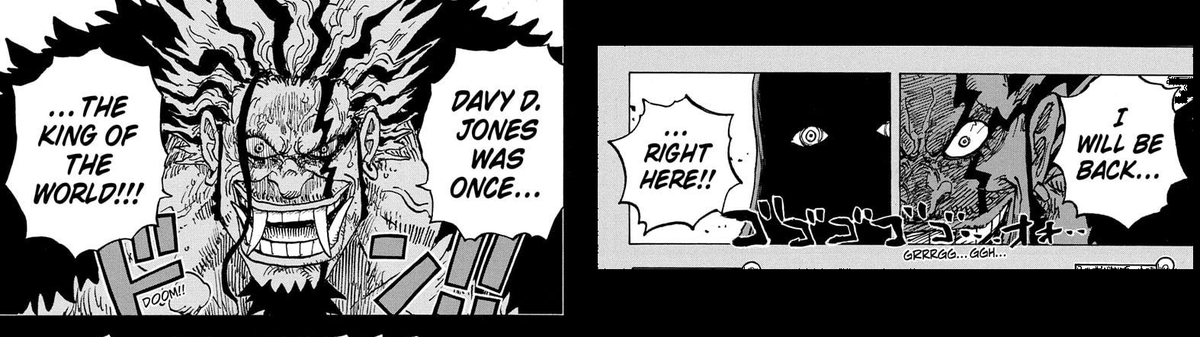 ImuofNerona's tweet photo. Blackbeard.
Lore and buildup explains the why and how
Diff? Low, BB has the perfect counter
If they fight, Blackbeard will fulfill Rock's promise, steal his Devil Fruit and reclaim his birthright
Davy Jones as the previous king of the world makes the empty throne BB's inheritance https://t.co/1RGozuJxer