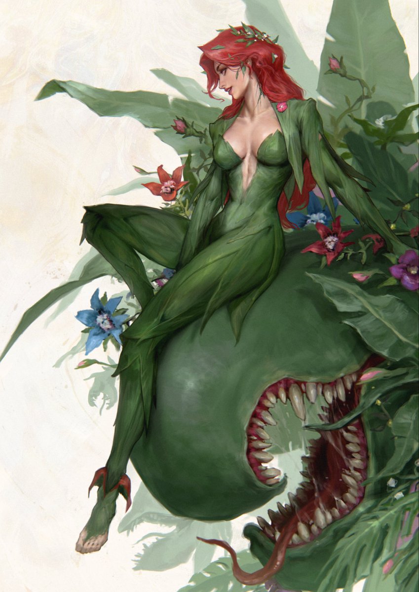 thedurianart's tweet photo. Poison Ivy 🌱 https://t.co/I7Wbajb4Hp