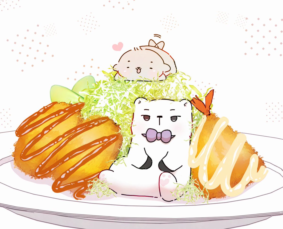 freshungry's tweet photo. 🐻‍❄️🥗🍤🐶 https://t.co/o7Xd6PHqOA