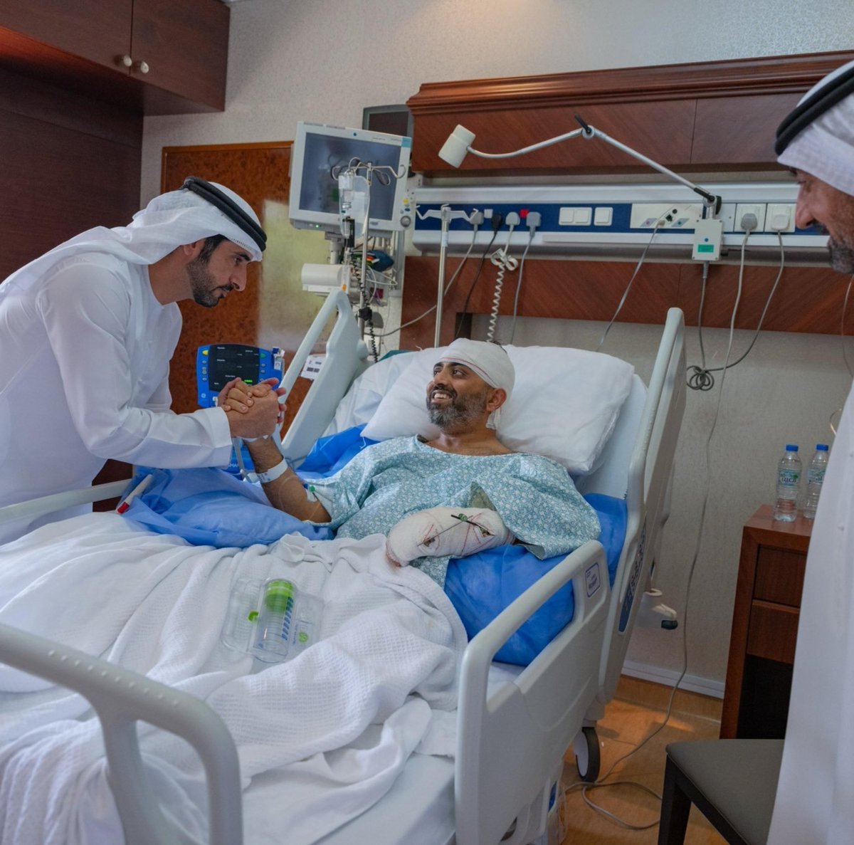 NewsAlgebraIND's tweet photo. A powerful gesture by Crown Prince Hamdan, honouring Captain Smit Machchhar’s courage and commitment to saving lives 🥹❤️ https://t.co/qQ280uy88I