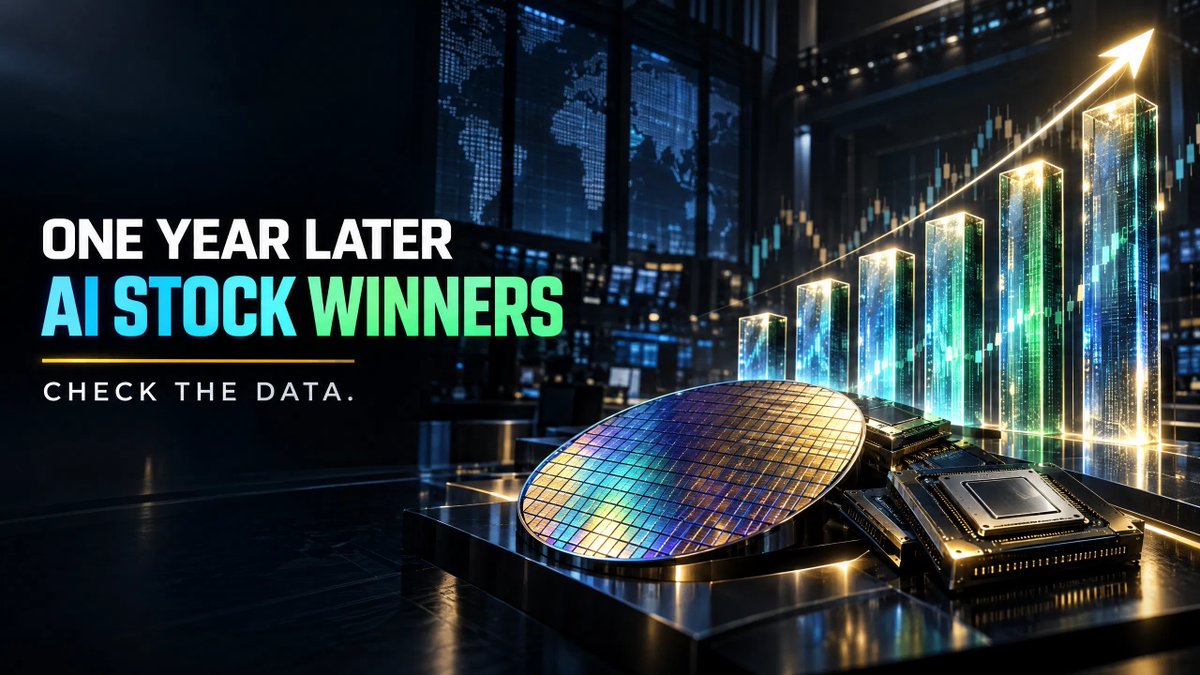 Flyerr_MalcolmX's tweet photo. 🚨 ONE YEAR AGO, THESE AI-RELATED NAMES LOOKED VERY DIFFERENT

A circulating market comparison highlights how dramatically investor expectations can change in a single year:

•$SNDK — SanDisk
•$MU — Micron

•$NBIS — Nebius
•$NVDA — NVIDIA

•$AMD — AMD
•$LITE — Lumentum

The headline numbers are eye-catching—but they must be checked carefully.
Prices can be distorted by stock splits, corporate actions, ticker changes, data-source errors, and different measurement dates. Always verify the actual adjusted prices and total returns before drawing conclusions.

The bigger lesson is this:
AI infrastructure leadership can shift quickly.

Memory, accelerators, cloud compute, and optical connectivity all sit in different parts of the same spending cycle. The names that look “obvious” after a major move are rarely obvious at the beginning.
The next question is not simply:

“What already went up?”

It is:

“Which businesses are improving fundamentals faster than the market is repricing them?”

Did you own any of these names one year ago? How did your portfolio perform?

Like, follow, and turn on notifications for more AI infrastructure market breakdowns.

Past performance does not guarantee future results. The comparison above is a thematic watchlist based on supplied source material, not verified investment performance. Check filings, adjusted price history, valuation, dilution, and risk before making any decision. Not financial advice. DYOR.
