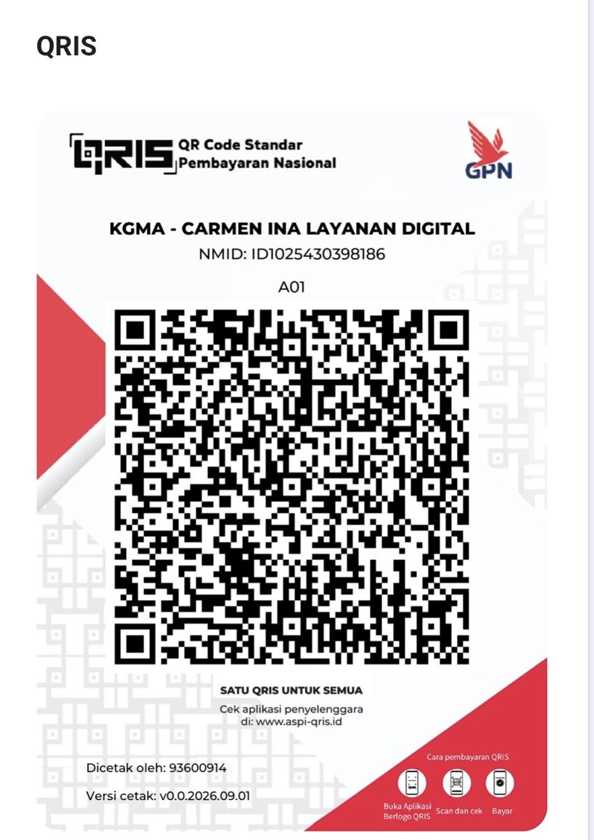 ini_Kayreumen's tweet photo. selamat malam teman teman!! ayoo dukung Carmen melalui donasi🙌🏻😋 akun "gede" boleh ikutan jugaa kokkk, bisa langsung qris atau boleh dm aku🙌🏻 tapi jangan di post ya!!! nanti disuruh klarifikasi 😜 

kalo kata Kay Taher~ semua uang punya Tuhan, semua donasi punya Tuhan, semua vote punya Tuhan, semua boleh dilakukan atas izin Tuhan bukan izin fandom orang lain🫪

KGMA K-WAVE POPULARITY FINAL! #CARMEN_KGMA2026
#DukungCarmen2026KGMA
