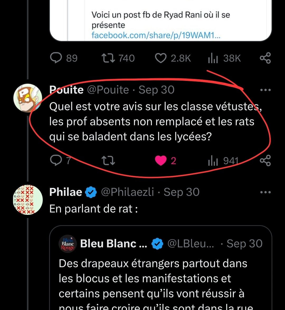 ManuP's tweet photo. @Philaezli @Pouite @DeBunKerEtoiles Voilà la question qui a été posée en premier, c'est toi qui a fui. https://t.co/q23Cjh6RFW