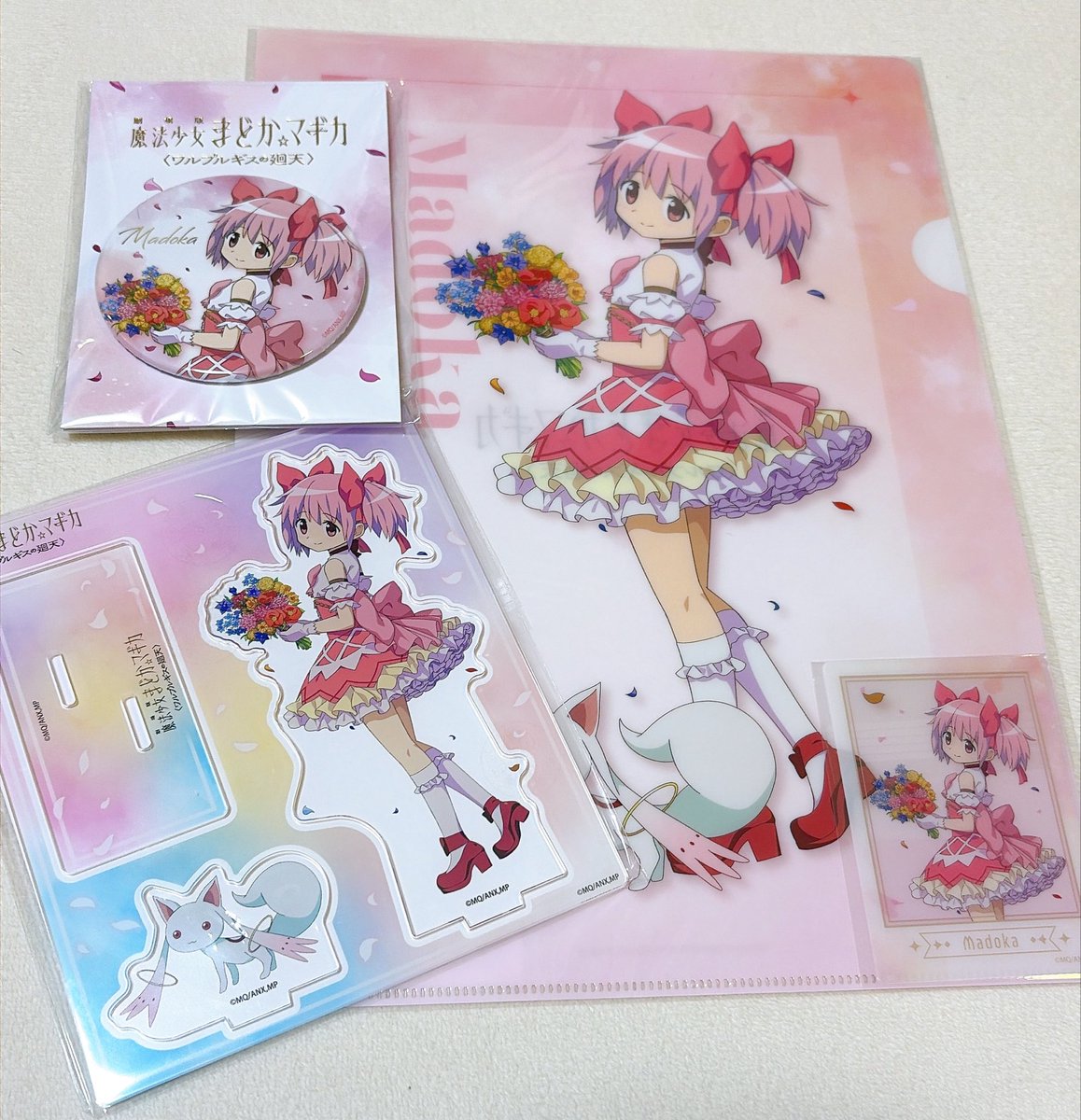 Magia_masiro's tweet photo. まどかちゃんグッズもゲット(*´꒳`*)🌸 https://t.co/zYyTw4Hu3a
