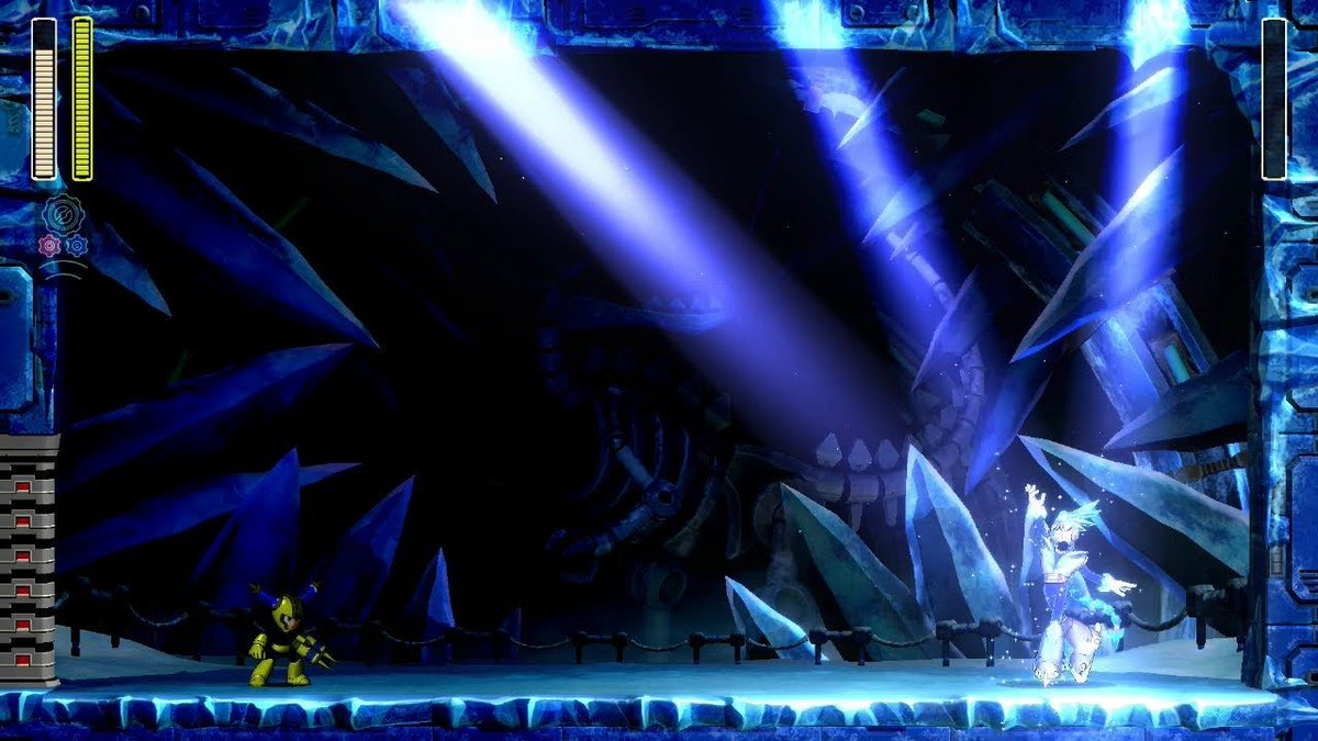 gamevillainsday's tweet photo. The villain of the day is…. Tundra Man from the Mega Man series. https://t.co/DWIzLSbWbk