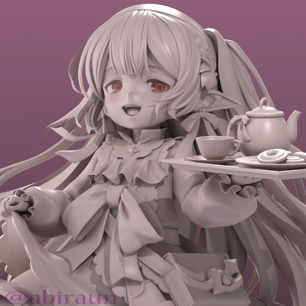 abiraun's tweet photo. マギラフリラ、途中まで制作。 https://t.co/IHGrxwV2bk