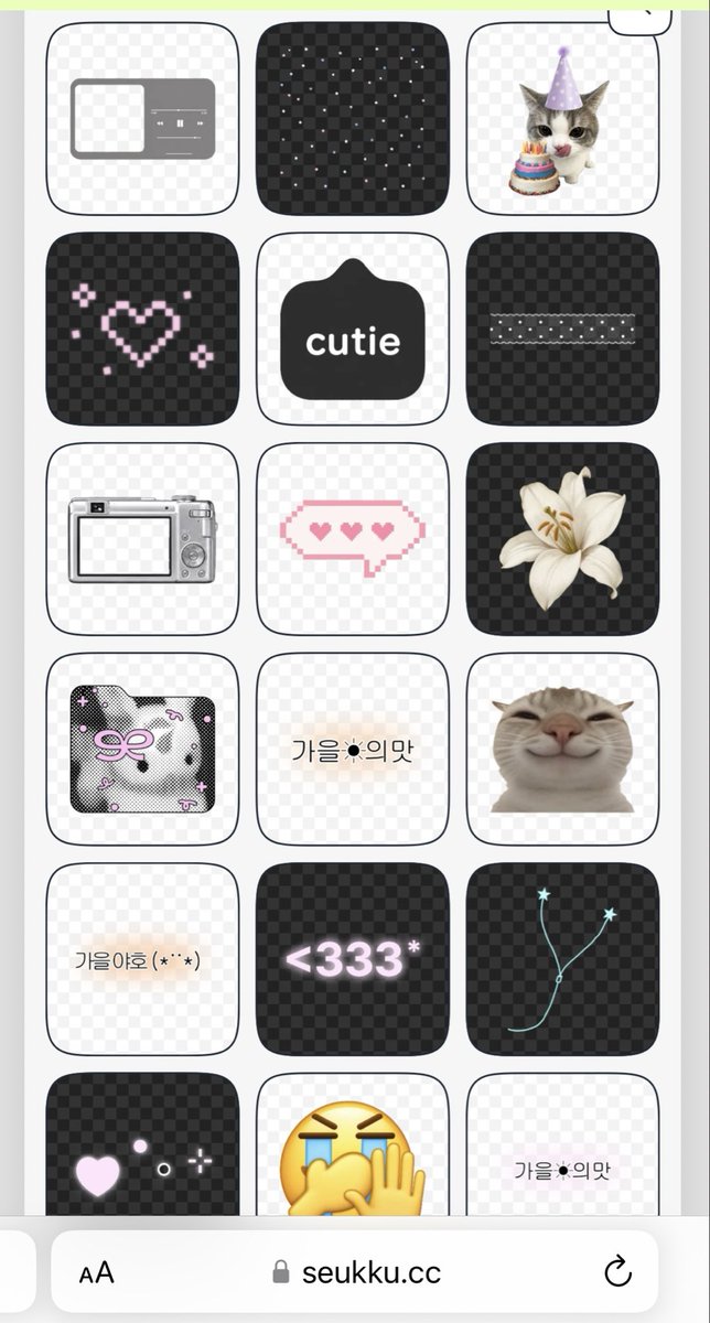 oliviiasw's tweet photo. GUYS aku nemu website LUCU ⸜(｡˃ ᵕ ˂ )⸝♡

isinya banyak sticker, emoji &amp; simbol aesthetic yg bisa langsung dicopas buat edit di IG story✨ https://t.co/QxIWpgI5Dc