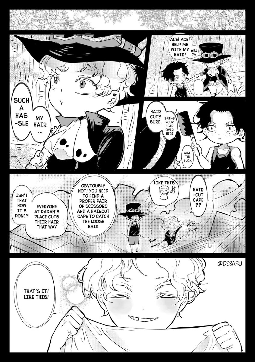 ImDesaru's tweet photo. 🔥🎩 What-if AU 
#AceSabo https://t.co/EMBCD1JLPx