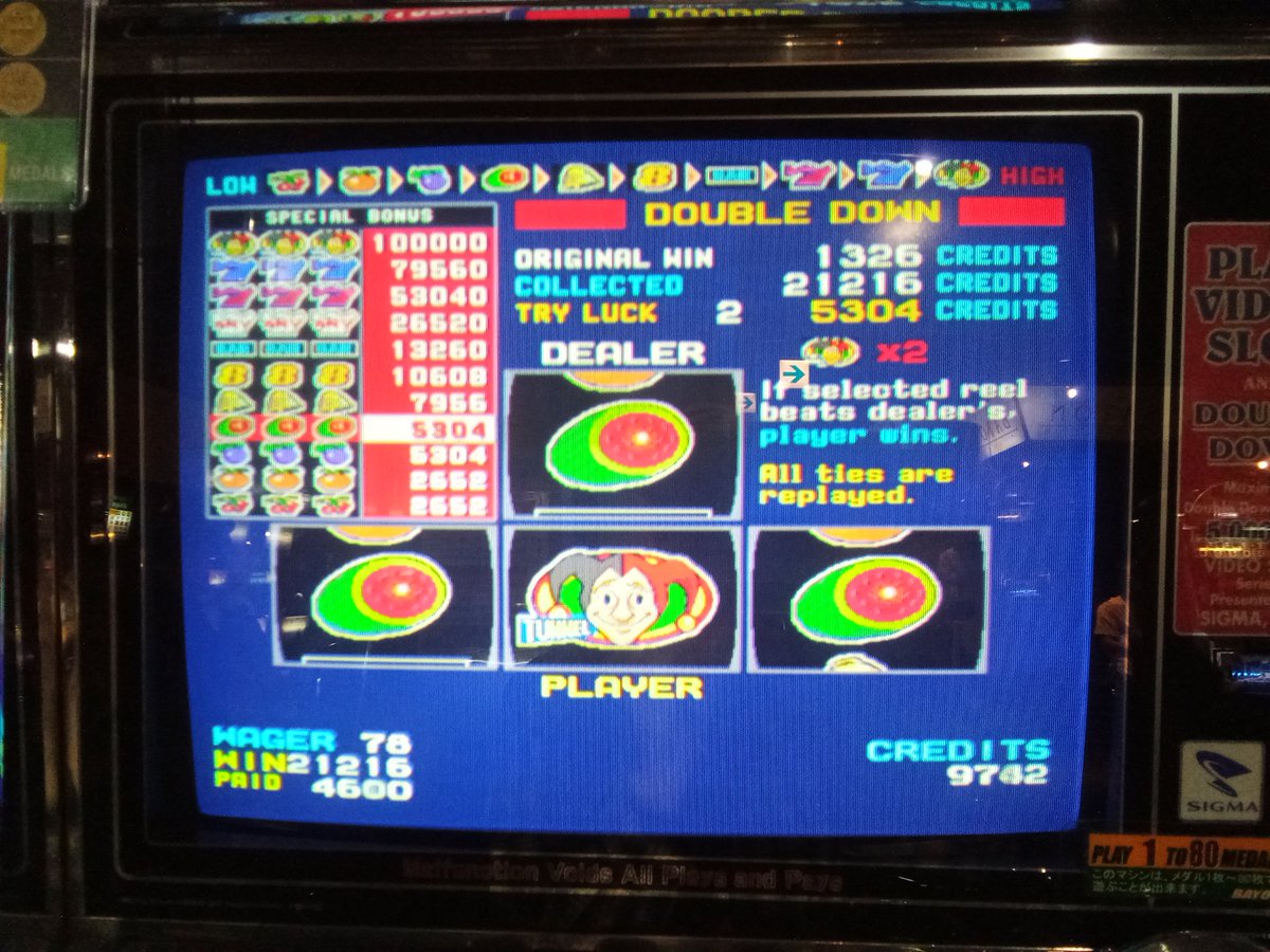brigadier_zyera's tweet photo. #バイヨン　#メダルゲーム　#ボーナススピン
今日のバイヨンは結果的にsigmaが殆ど？修羅挙動やった😓
お座り直ぐに出たんだけど粘ったら全部ノマレ↓ https://t.co/Ly8eYePpuW