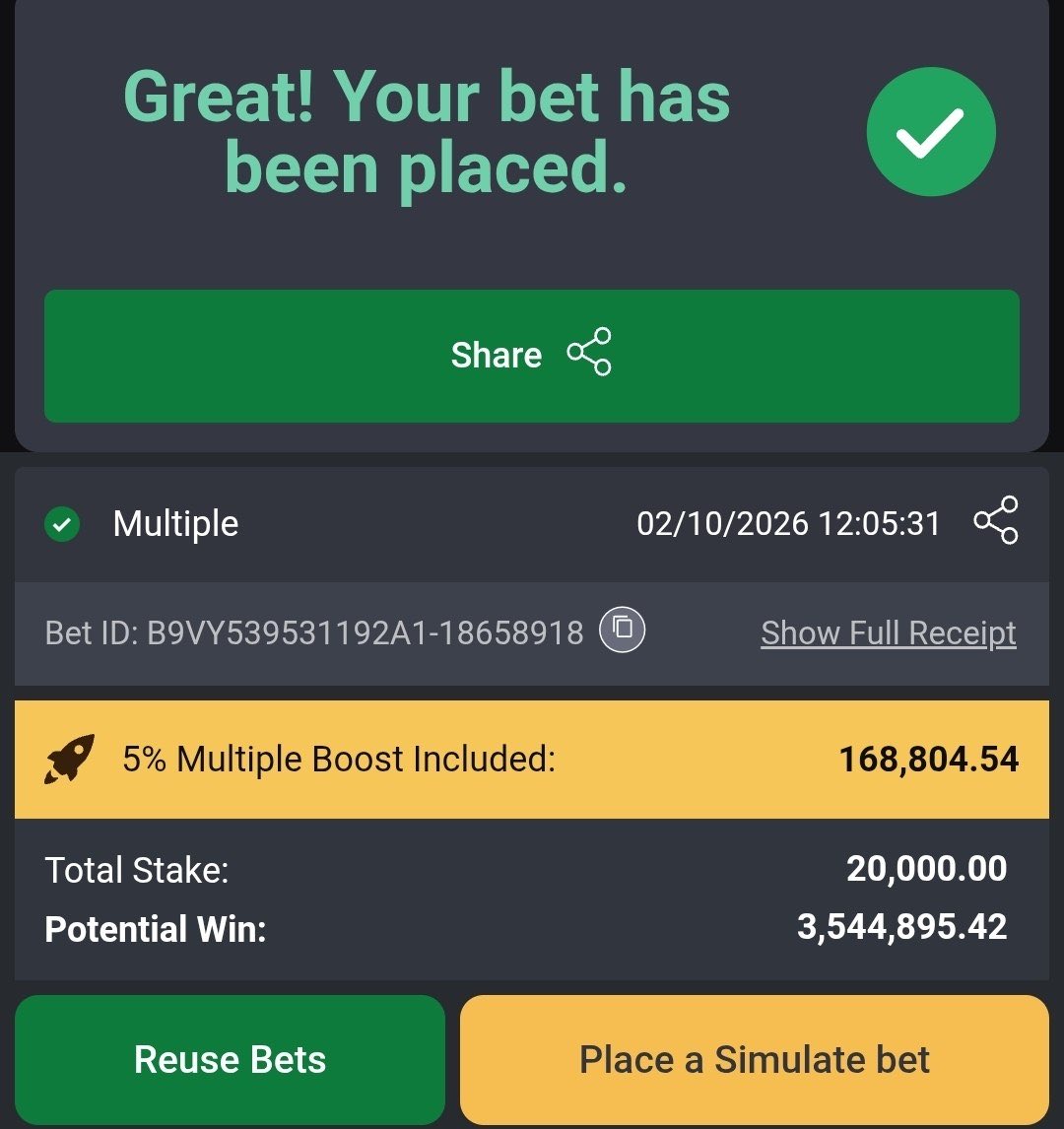 KINSH200's tweet photo. Let's win on Bet9ja 🏆 

#Bet9jaCode

5THBYF7

5THBX7K https://t.co/h6UpcyDfe4