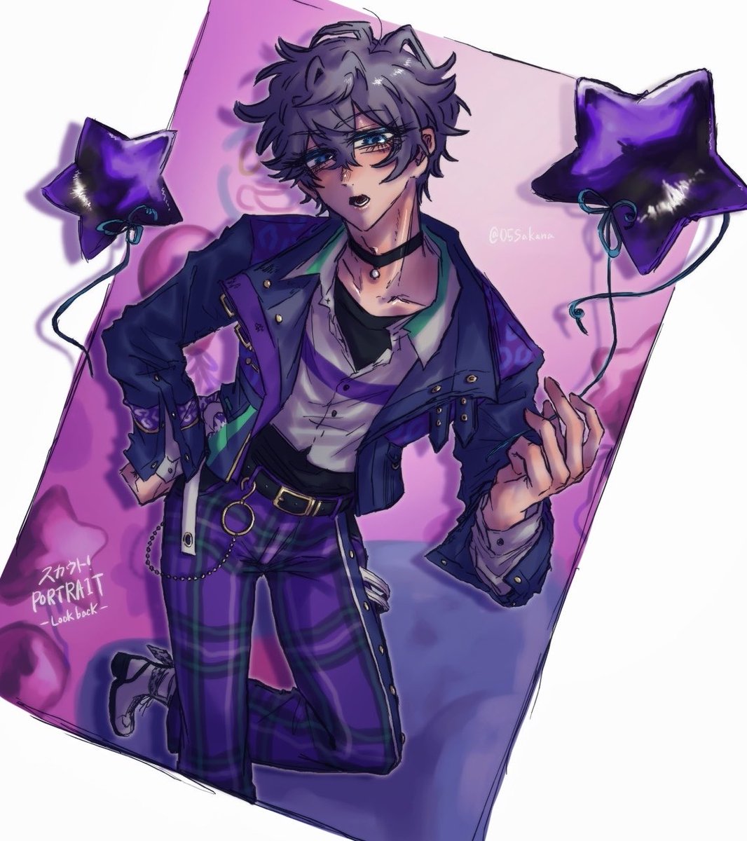05Sakana's tweet photo. Portrait🩵 https://t.co/2J8ZoqNsJ1
