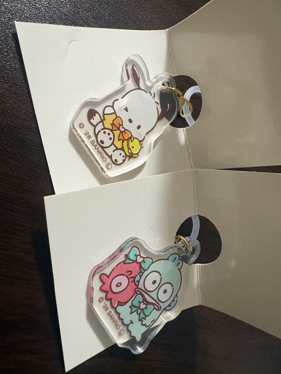 fp_runbear's tweet photo. 【交換希望】
サンリオキャラクターズ
マーカーチャーム　100均

【譲】
・ポチャッコ
・ハンギョドン

【求】
・ハローキティ

郵送にて交換希望
よろしくお願いいたします🙇‍♀️ https://t.co/uup9ptgeOb