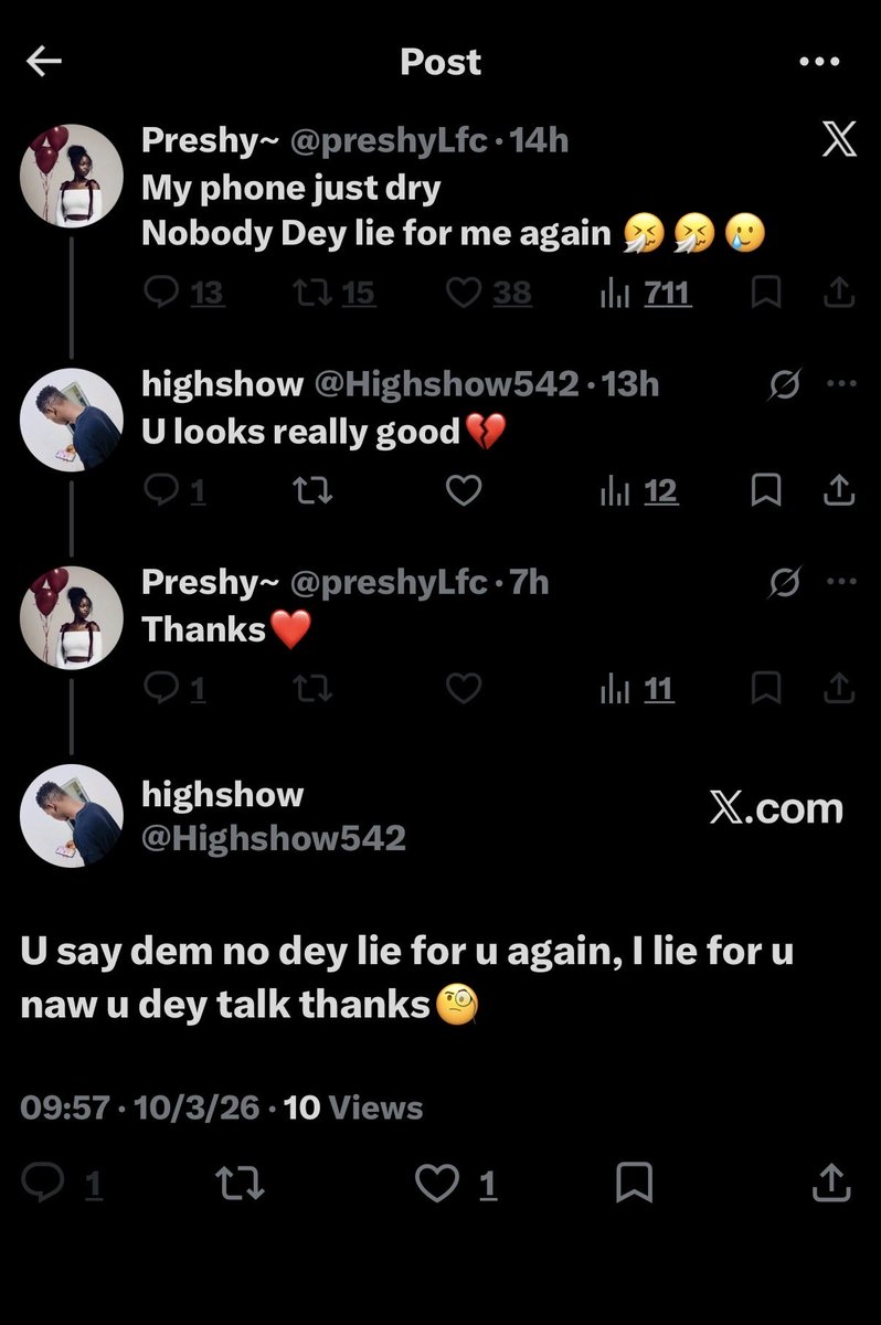 Highshow542's tweet photo. Some of una never ready for X thing oo see small joke wey dis ekpa take personal oo🤦🏾‍♂️🤦🏾‍♂️ https://t.co/xjuskbD5ia