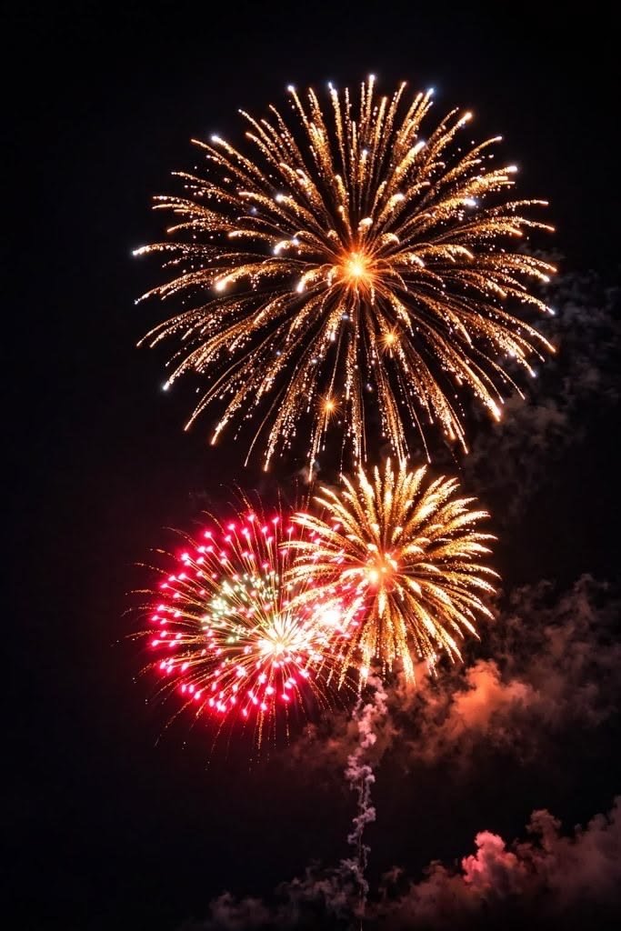Kumadai_RP's tweet photo. 🎆

Tepat pukul sembilan, kembang api melesat bebas ke bentang lapang cakrawala; merah, kuning, biru, mewarnai gelapnya malam. Kamu yang berada di main venue adalah yang paling beruntung, sebab mereka tampak paling jelas dari sana. https://t.co/Ij852XLvKm