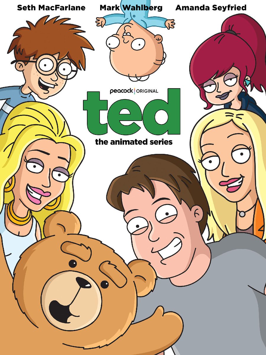 IGN's tweet photo. ICYMI: Peacock has officially announced Ted: The Animated Series, with Seth MacFarlane, Mark Wahlberg, and Amanda Seyfried returning to voice their original roles.

For more info: https://t.co/jZf1nc0UbV https://t.co/iMyHXuoTrU