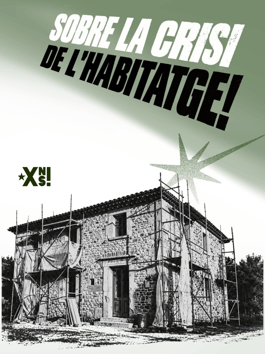 Nosaltres_Sols_'s tweet photo. La posició de Nosaltres Sols! sobre la crisi de l'habitatge. Una anàlisi des del nacionalisme català: https://t.co/I4TTOsvREs