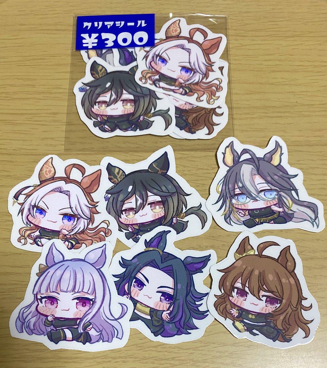 ariichi123's tweet photo. 明日の福島のadvの新作シール達です！
スペースは、D09.10になります！
よろしくお願いします🙇‍♀️
ウマ娘スペ多そうで楽しみ😊
#ADV21 https://t.co/CwGypDBE0I