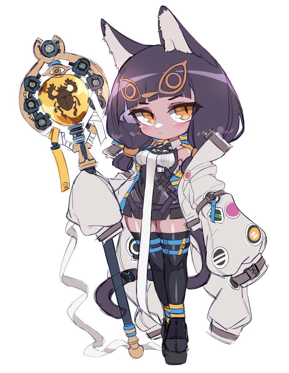 GodGameSC2's tweet photo. [Arknights] Titi wip https://t.co/BgavYRzwd1