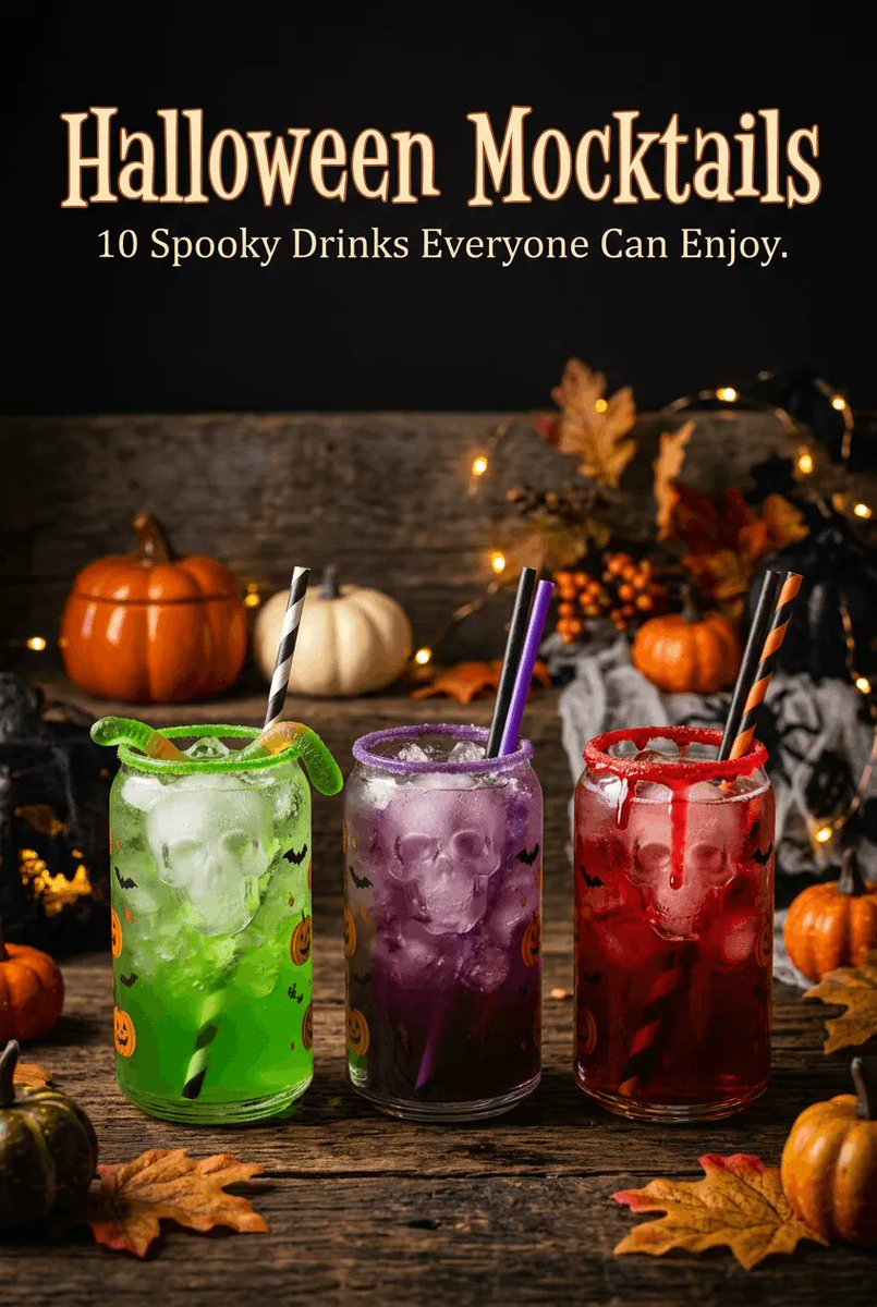 thebriskbite's tweet photo. 🎃👻 NEW! Halloween Mocktails - no booze, all BOO! Festive, easy &amp; family-friendly sips for parties &amp; trick-or-treat night!

👇 Link in first comment! https://t.co/Z1q3iqbuKR