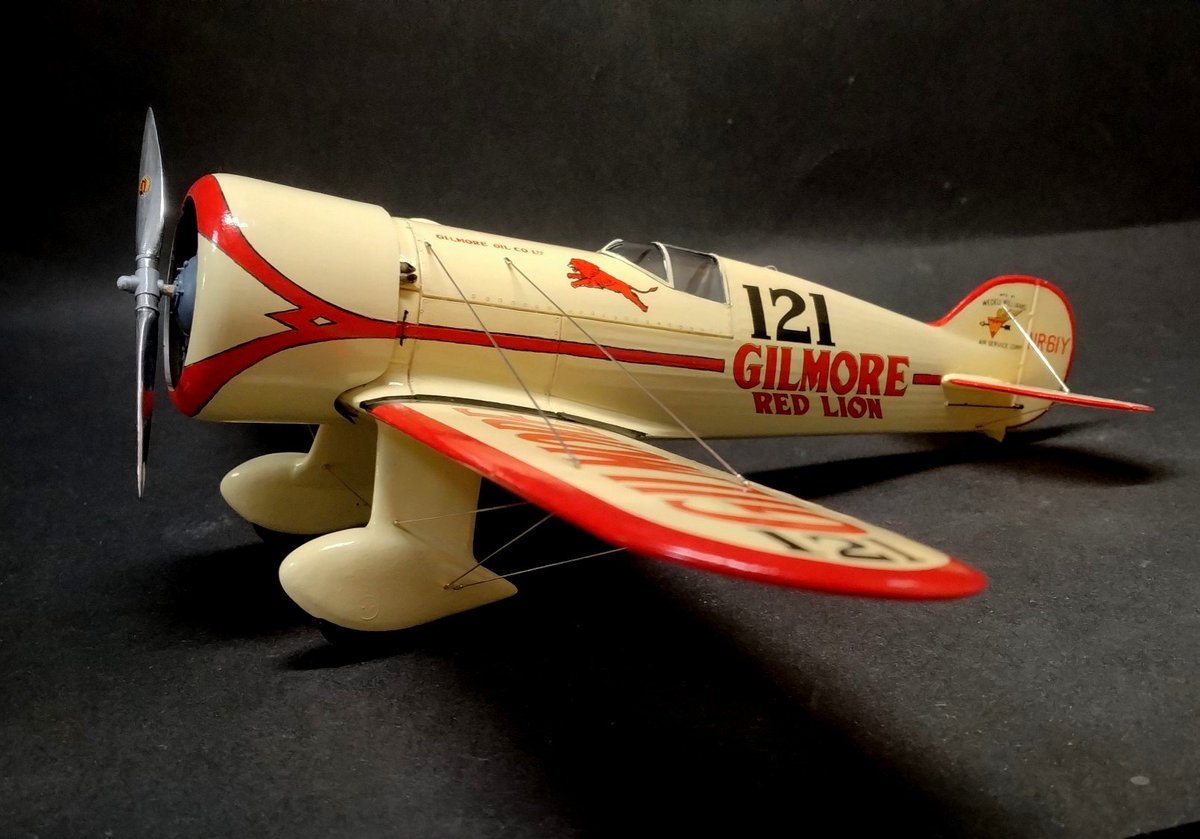 J_Wat_a_nabe's tweet photo. 1/32 WILLAMS BROS

WEDELL WILLAMS RACER 　完成

パーツ数は凄く少ないけど
作ってて楽しいキット

いつものラッカー筆塗り
赤いラインは塗装。
クリアー無しの塗っぱなし。
クリーム色にちょっと苦戦
赤はシャインレッド瓶ナマ
#筆塗り
#WILLAMS https://t.co/seqOZBxVQn