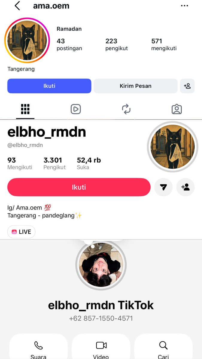 Herrprankster's tweet photo. AMA TikTok - Mantep banget anjg badanya 👀🤤
JASA PRANK - TEMEN/MUSUH/COWOK NORMAL/SELEBTT/SELEBGRAM Dll?
TRUSTED!!! ( VIDEO REAL HASIL SENDIRI )
WAJIB DP (Soalnya sering di TIPU) 
2/3 HARI langsung dapat tanpa basa - basi !! 
Mau? chat ke TELE saja ya 
(https://t.co/UscYoDoc5A) https://t.co/bIDaXbPNDu