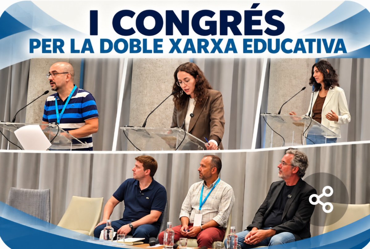 JaumeMarfany's tweet photo. AVUI som al I Congrés per la Doble Xarxa Educativa On som? Què fem? @alhora_cat @CAL_cat https://t.co/ZRJv7olA5p