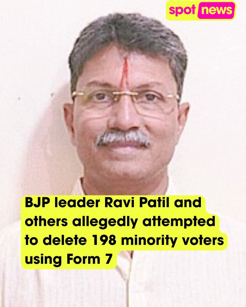 faizan0008's tweet photo. This same pattern attempt delete Muslims voters seen in every state 

There are only few which has been exposed or how caught but what about where BLO and person who filling form 7 to delete muslims votes comes from same ideology https://t.co/KrimdsNoD6