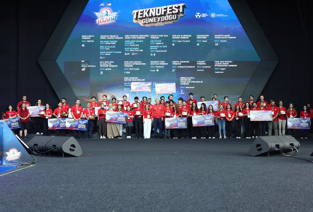 Akparti's tweet photo. “Türkiye Yüzyılı, TEKNOFEST kuşağının mührünü taşıyacaktır.”

Cumhurbaşkanımız Sayın Recep Tayyip Erdoğan, Şanlıurfa’da gerçekleştirilen Havacılık, Uzay ve Teknoloji Festivali (TEKNOFEST) Güneydoğu'yu ziyaret etti. https://t.co/oINsGIzlxD