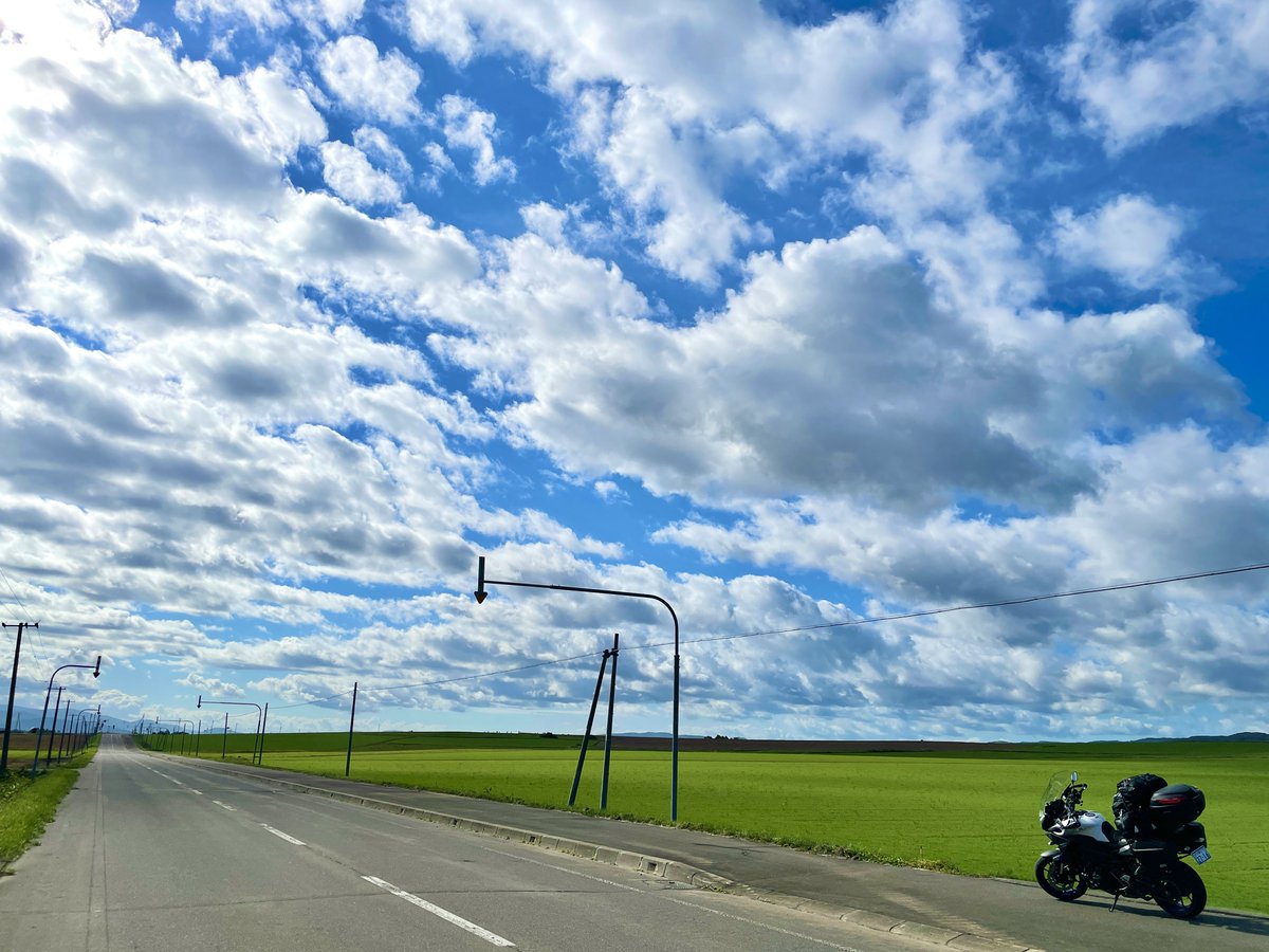 iasashin's tweet photo. 今年は8年ぶりに北海道ツーリング行けんかったので過去画像でゴマかし https://t.co/QAkZyYLulq