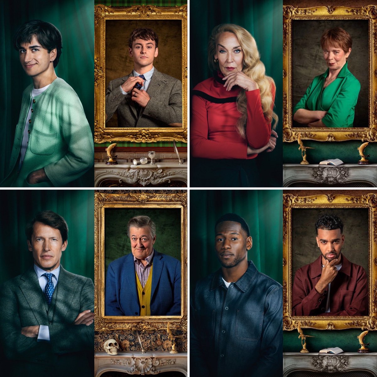 scripttoscene's tweet photo. Comparing similar players from Celebrity Traitors Series 1 and 2

#traitors #celebritytraitors https://t.co/rleAAcxJ2J
