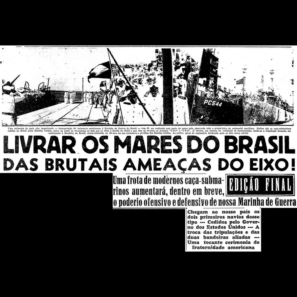 sentandoapua's tweet photo. Notícias da 2ª Guerra: 03OUT1942-Livrar os mares do Brasil das brutais ameaças do Eixo!
#OUT42 #OGlobo #WWII #Marinha #Eixo #Ameaça @marmilbr @USNavy https://t.co/vG4gG5nBoC