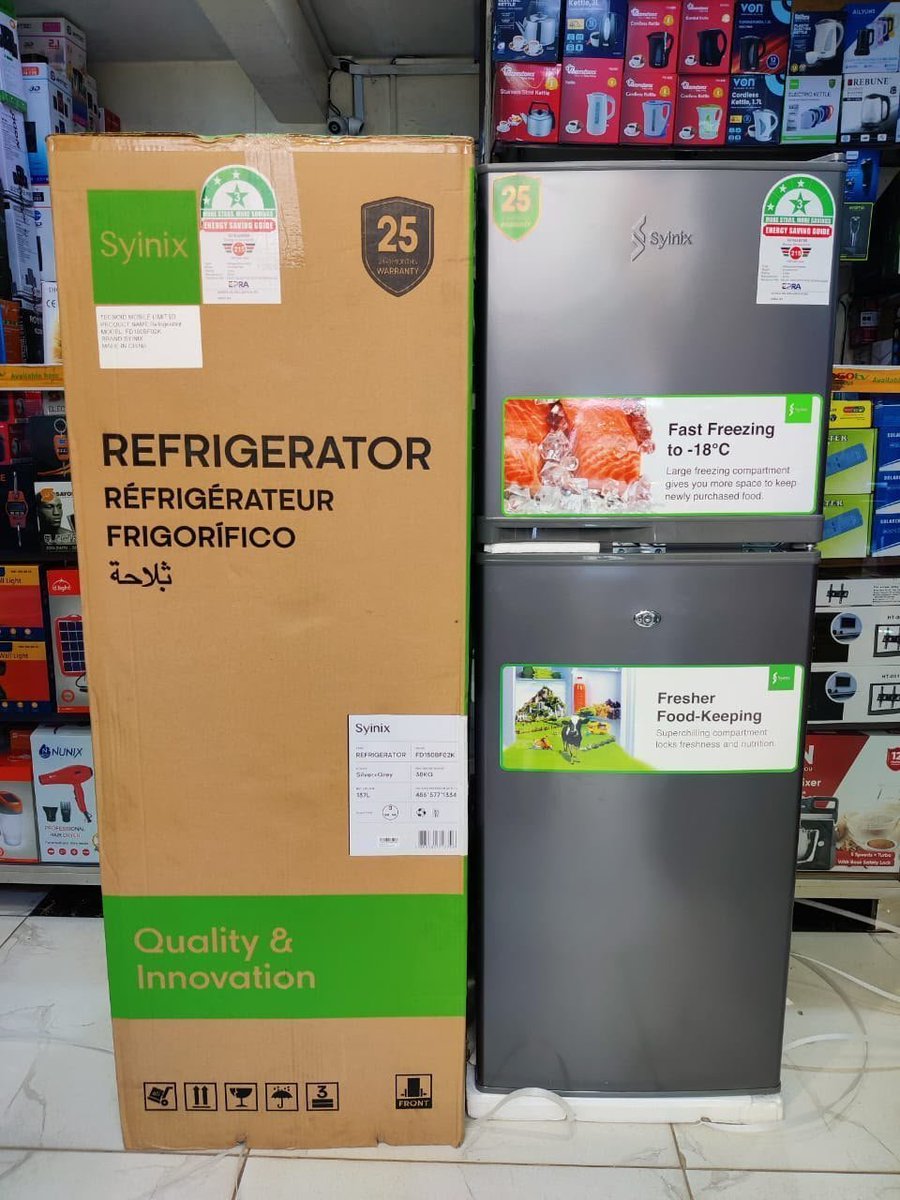 niwazirimkuu's tweet photo. ❄️ KEEP IT COOL WITHOUT BREAKING THE BANK! 🔥

Looking for affordable cooling solutions for your home, office, hostel or business? Check out these REBUNE appliances:

🧊 REBUNE 90L FRIDGE — KSh 15,500
▪️ Compact design for limited spaces
▪️ Perfect for rooms, hostels and small households
▪️ Handy everyday food and drink storage

❄️ REBUNE 150L FREEZER — KSh 23,500
▪️ More room for frozen foods
▪️ Suitable for homes, shops and small businesses
▪️ Practical storage for your everyday needs

💰 Affordable | Practical | Reliable

📞 Call/WhatsApp: @AishaAbdirashi8
🚚 Delivery available

🔥 Don’t miss out—order yours today!