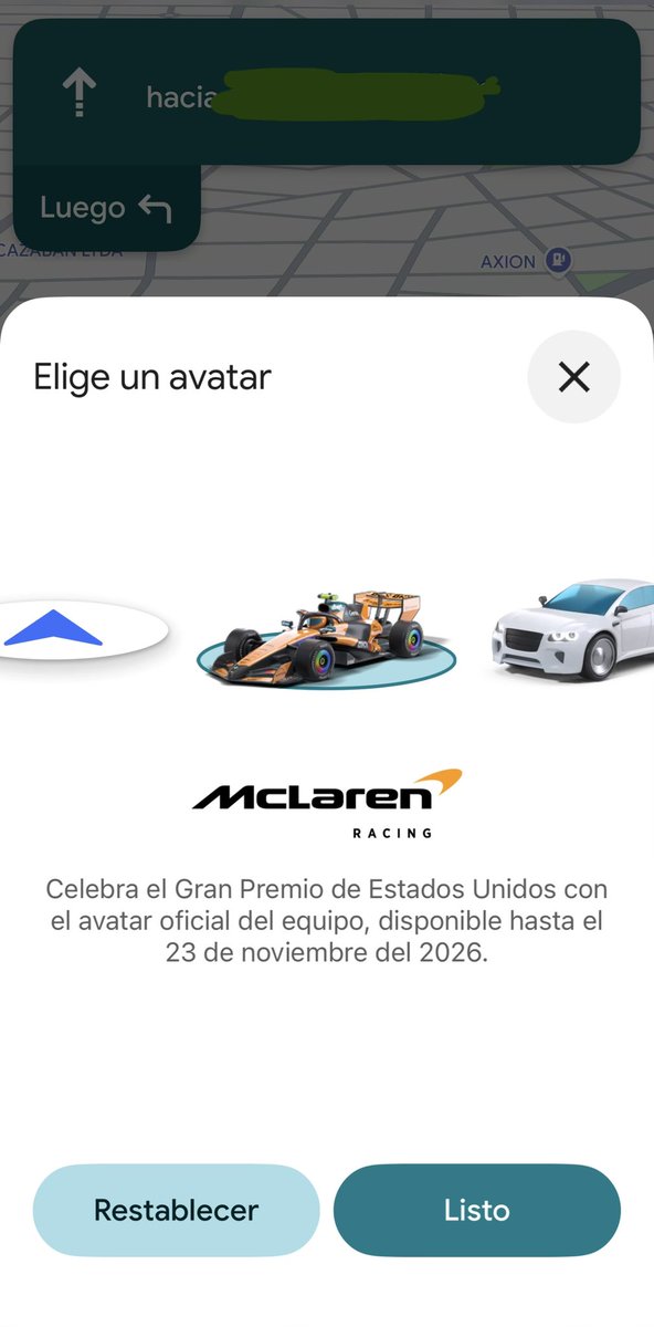 swiftnorris63's tweet photo. Jakwjsjaj en google maps podes ir andando en un mclaren deja prefiero llegar rápido https://t.co/T52whofbGm