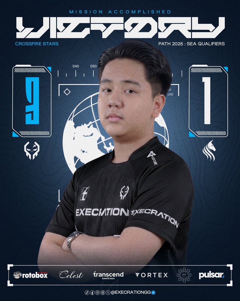ExecrationGG's tweet photo. GGs! Execration with the Execution!
Pasok sa 3-1, GGs sa idols natin sa Stallions kitakits sa Finals!
#ExeShot #Rotobox #Pulsar #Celest
#CFSPath26 https://t.co/lmiqMZkCRa