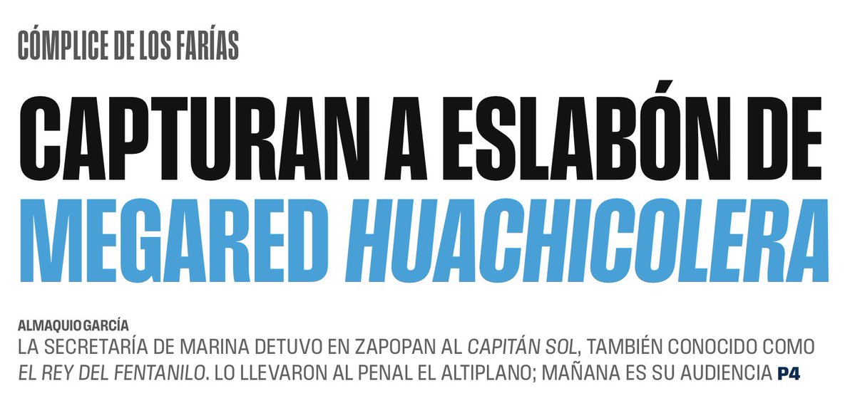JLozanoA's tweet photo. ⚠️ Sin duda, la captura de “El Capitán Sol” es un golpazo y una buena noticia para combatir el huachicol fiscal. Pero faltan dos piezas fundamentales: el Almirante Secretario Ojeda y el Comandante Supremo de las Fuerzas Armadas. Es cuestión de tiempo (y de presión). 

@SEMAR_mx https://t.co/PAavHHqcDs