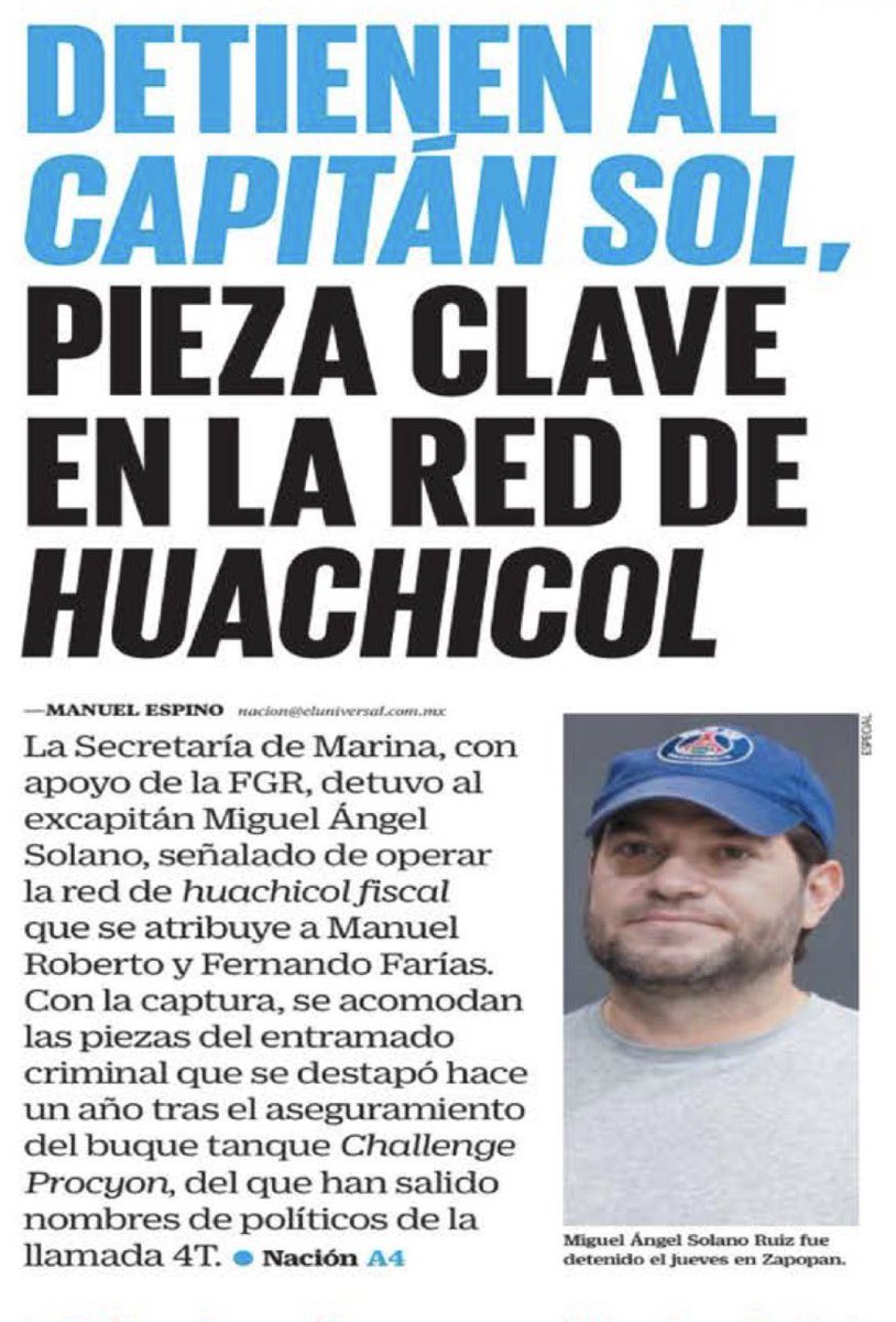 JLozanoA's tweet photo. ⚠️ Sin duda, la captura de “El Capitán Sol” es un golpazo y una buena noticia para combatir el huachicol fiscal. Pero faltan dos piezas fundamentales: el Almirante Secretario Ojeda y el Comandante Supremo de las Fuerzas Armadas. Es cuestión de tiempo (y de presión). 

@SEMAR_mx https://t.co/PAavHHqcDs