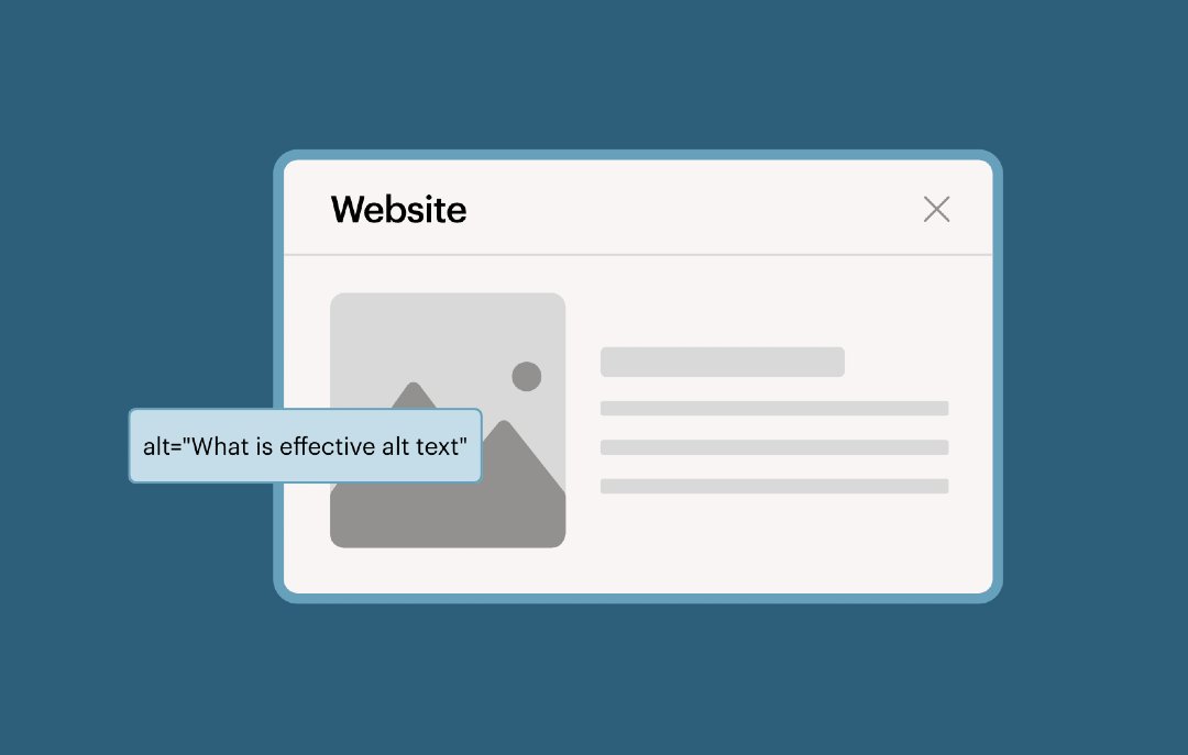 IAAPOrg's tweet photo. Alt text may be easy to overlook, but for persons who are Blind or have low vision, it can be essential for accessing information online.
Effective alt text helps add context and makes content more accessible.
Check out this guide to learn more: https://t.co/zwCQt5nQ8B
#AltText https://t.co/CWyKj6XMQo