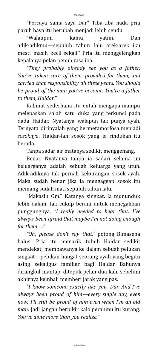 slythaerinza's tweet photo. 443.] Paradoks berjalan 
(Semoga kalian memahami kenapa haidar sampai sejauh itu) https://t.co/L6GyW2OE8W