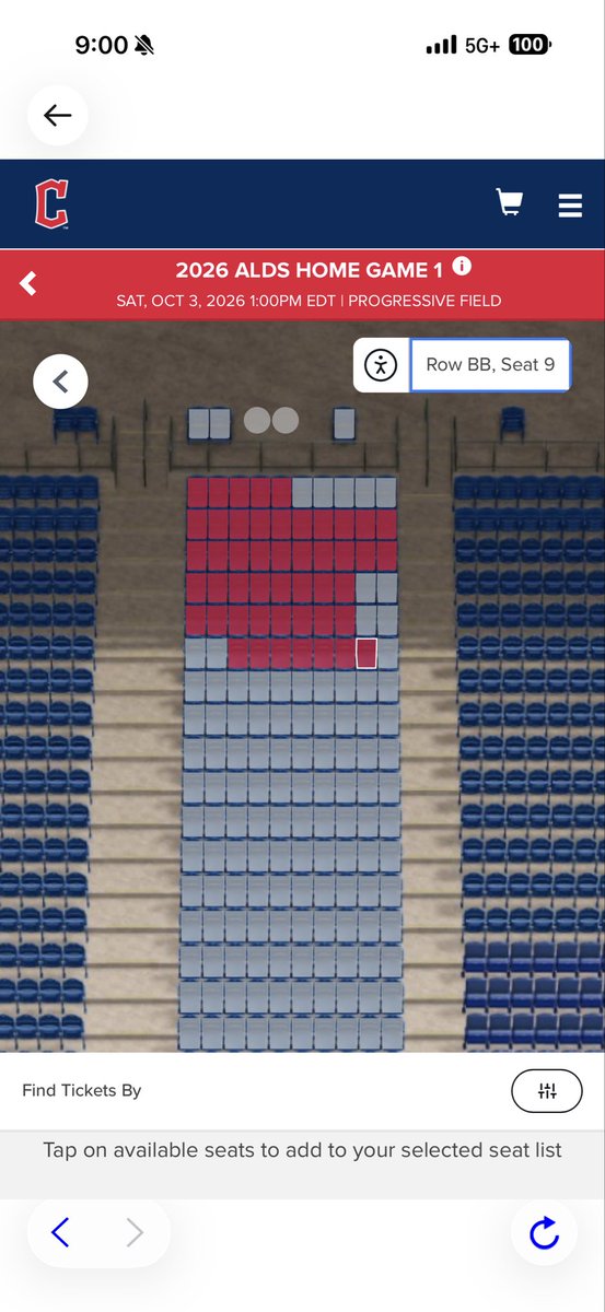 ProblemsMlb's tweet photo. Cleveland Guardians Email from 3 days ago. “GAME 1 SOLD OUT”. Better buy game 2 now. 3 hours to game time today….box office inventory for said SOLD OUT GAME. Teams need to stop playing ticket inventory games https://t.co/IKJtasetdx